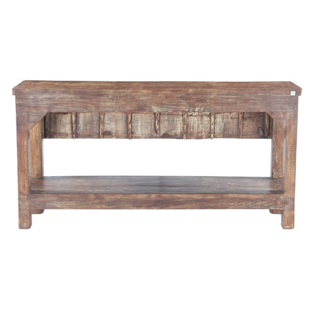 Wood Door Console Table with Bottom Shelf by Home Trends & Design at Eve Furniture
