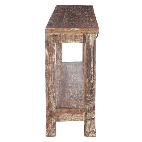 Wood Door Console Table with Bottom Shelf by Home Trends & Design at Eve Furniture