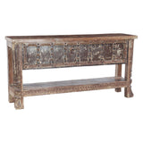 Wood Door Console Table with Bottom Shelf by Home Trends & Design at Eve Furniture