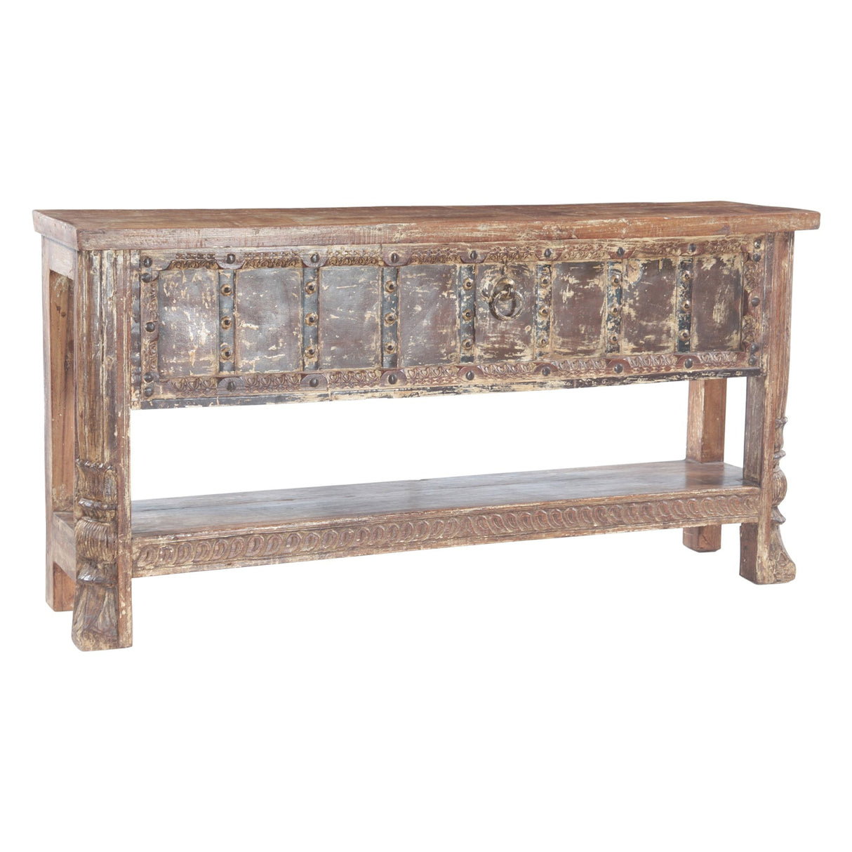 Wood Door Console Table with Bottom Shelf by Home Trends & Design at Eve Furniture
