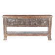 Wood Door Console Table with Bottom Shelf by Home Trends & Design at Eve Furniture