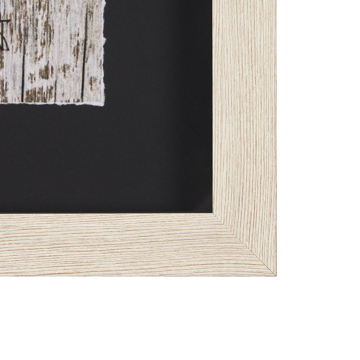 Wood Grain Fish IV by Mercana Studio a Hand Embellished Textured Framed Art Print Matted under Glass by Mercana at Eve Furniture