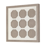Wood Grain Silhouette I by Studio M a Framed Art Print Matted under Glass by Mercana at Eve Furniture