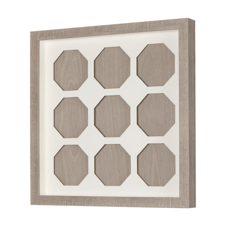 Wood Grain Silhouette I by Studio M a Framed Art Print Matted under Glass by Mercana at Eve Furniture
