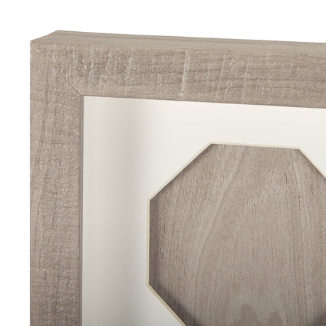 Wood Grain Silhouette I by Studio M a Framed Art Print Matted under Glass by Mercana at Eve Furniture