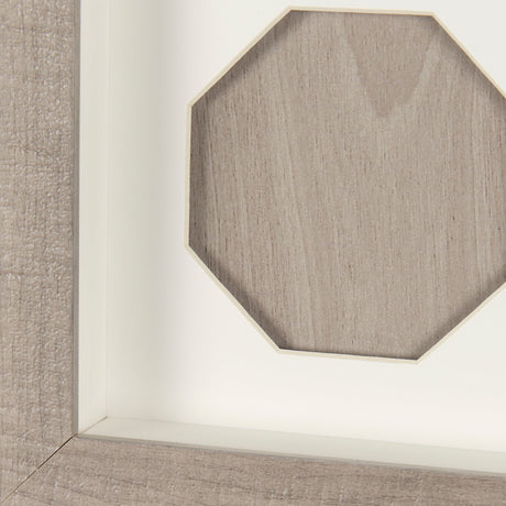 Wood Grain Silhouette I by Studio M a Framed Art Print Matted under Glass by Mercana at Eve Furniture