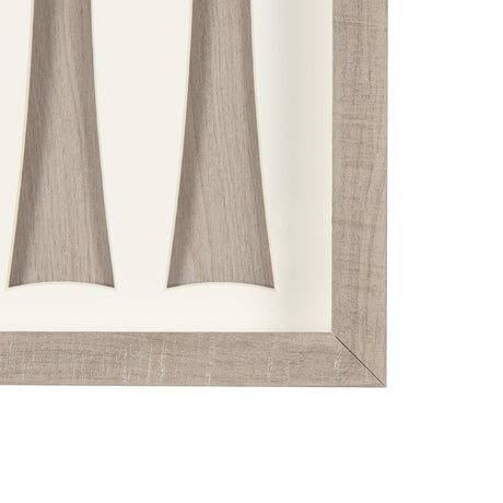 Wood Grain Silhouette III by Studio M a Framed Art Print Matted under Glass by Mercana at Eve Furniture