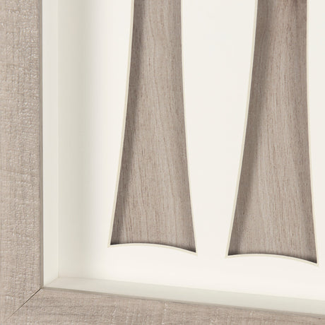 Wood Grain Silhouette III by Studio M a Framed Art Print Matted under Glass by Mercana at Eve Furniture