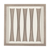 Wood Grain Silhouette III by Studio M a Framed Art Print Matted under Glass by Mercana at Eve Furniture