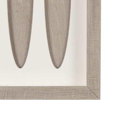 Wood Grain Silhouette IV by Studio M a Framed Art Print Matted under Glass by Mercana at Eve Furniture