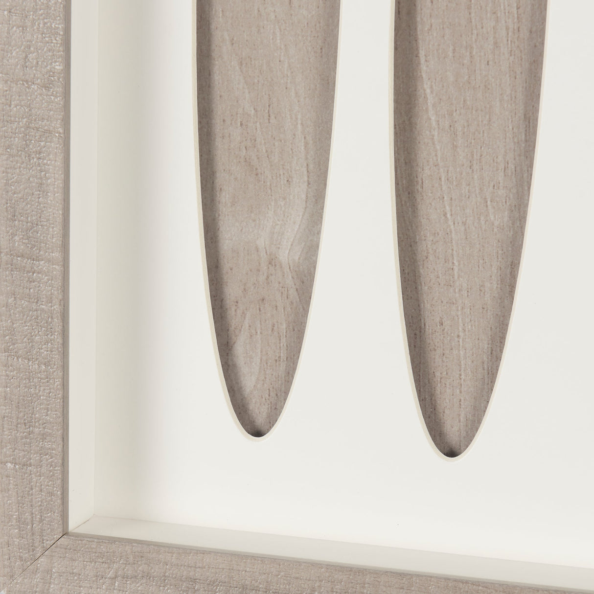 Wood Grain Silhouette IV by Studio M a Framed Art Print Matted under Glass by Mercana at Eve Furniture