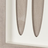 Wood Grain Silhouette IV by Studio M a Framed Art Print Matted under Glass by Mercana at Eve Furniture