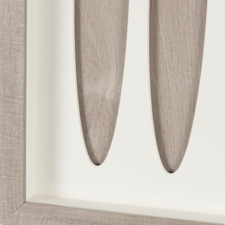 Wood Grain Silhouette IV by Studio M a Framed Art Print Matted under Glass by Mercana at Eve Furniture