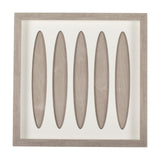 Wood Grain Silhouette IV by Studio M a Framed Art Print Matted under Glass by Mercana at Eve Furniture