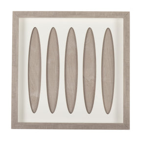 Wood Grain Silhouette IV by Studio M a Framed Art Print Matted under Glass by Mercana at Eve Furniture
