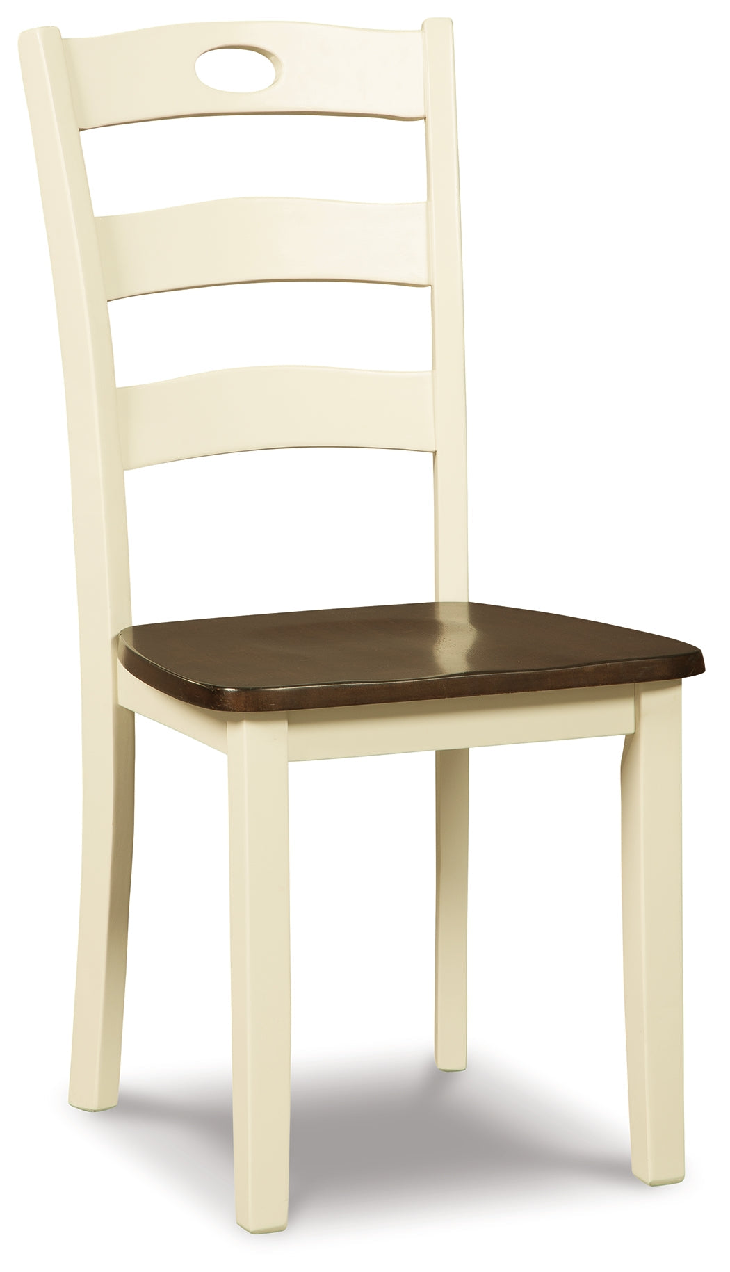 Woodanville Cream/Brown Dining Table and 2 Chairs by Ashley at Eve Furniture