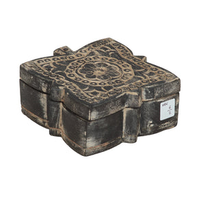 Wooden Carved Spice Box by Eve Furniture at Eve Furniture