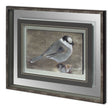Woodland Animal Bird by Stephan Fontaine Hand Embellished Framed Art Print Matted under Glass by Mercana at Eve Furniture