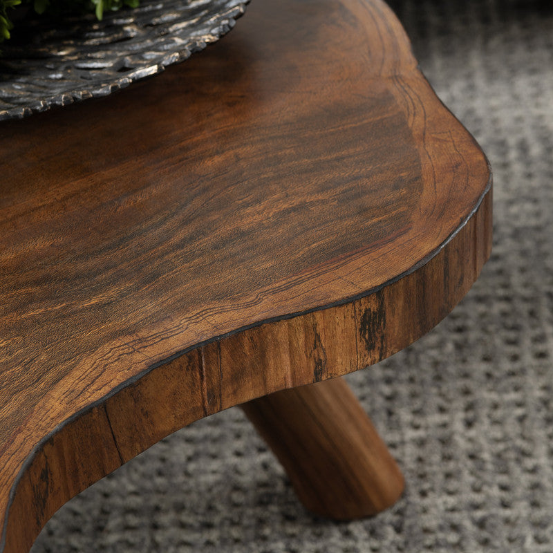 Woodland Brown Cocktail Table by Crestview at Eve Furniture