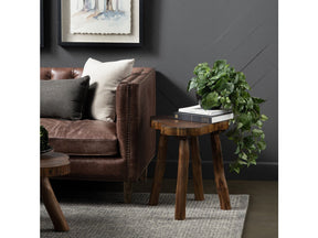 Woodland Brown End Table by Crestview at Eve Furniture