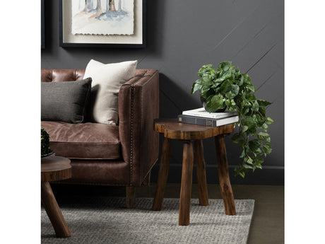 Woodland Brown End Table by Crestview at Eve Furniture