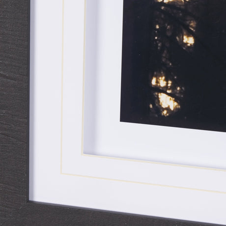 Woodland Glow by Andreas Stridsberg a Hand Embelished Textured Framed Art Photo Matted under Glass by Mercana at Eve Furniture