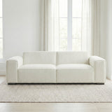 Woodley Modern Cream Boucle Sofa by Ashcroft Furniture at Eve Furniture