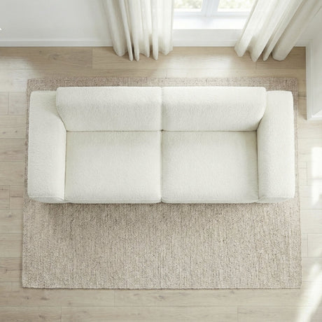Woodley Modern Cream Boucle Sofa by Ashcroft Furniture at Eve Furniture