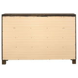 Woodmont Rustic Golden Brown 8-Drawer Dresser