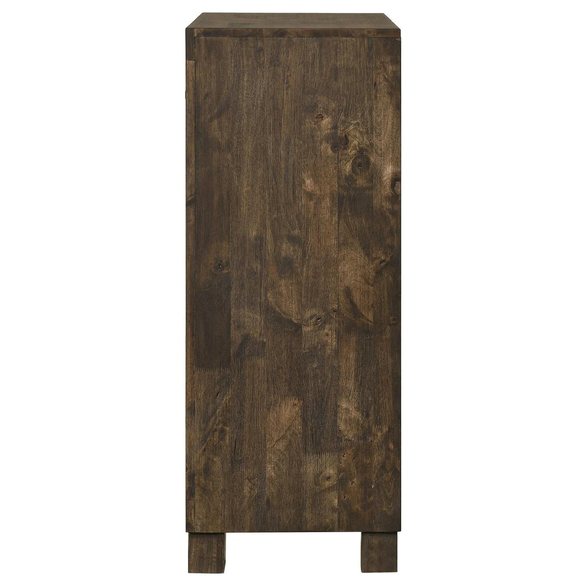 Woodmont Rustic Golden Brown 5-Drawer Chest by Coaster at Eve Furniture