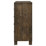 Woodmont Rustic Golden Brown 8-Drawer Dresser by Coaster at Eve Furniture