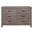 Woodrow Brownish Gray Dresser by Homelegance at Eve Furniture