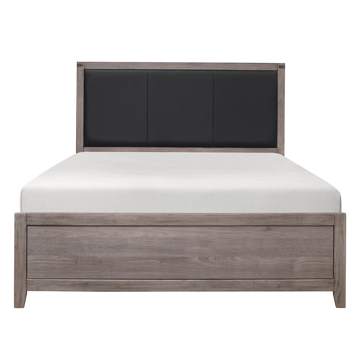 Woodrow Brownish Gray Full Panel Bed by Homelegance at Eve Furniture