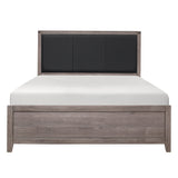 Woodrow Brownish Gray Full Panel Bed by Homelegance at Eve Furniture