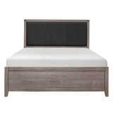 Woodrow Brownish Gray Full Panel Bed by Homelegance at Eve Furniture