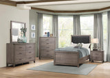 Woodrow Brownish Gray Nightstand by Homelegance at Eve Furniture