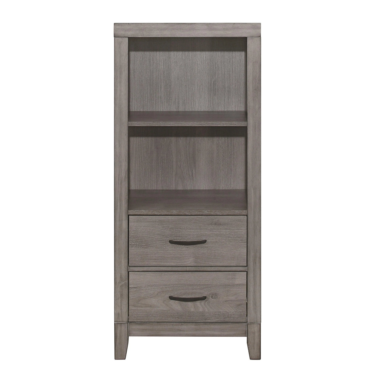 Woodrow Brownish Gray Pier/Tower Nightstand by Homelegance at Eve Furniture