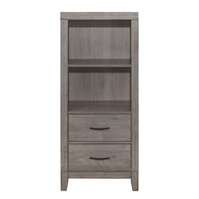 Woodrow Brownish Gray Pier/Tower Nightstand by Homelegance at Eve Furniture