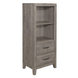 Woodrow Brownish Gray Pier/Tower Nightstand by Homelegance at Eve Furniture