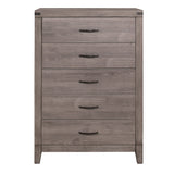 Woodrow Brownish Gray Youth Platform Bedroom Set by Homelegance at Eve Furniture