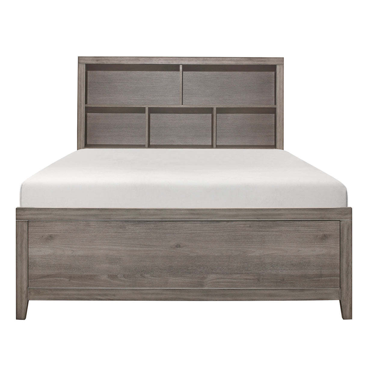 Woodrow Brownish Gray Youth Platform Bedroom Set by Homelegance at Eve Furniture