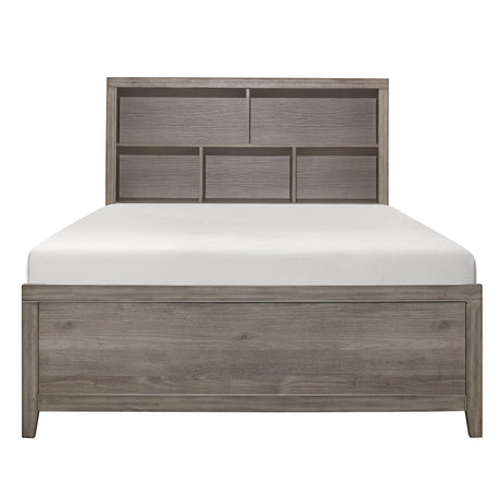 Woodrow Brownish Gray Youth Platform Bedroom Set by Homelegance at Eve Furniture