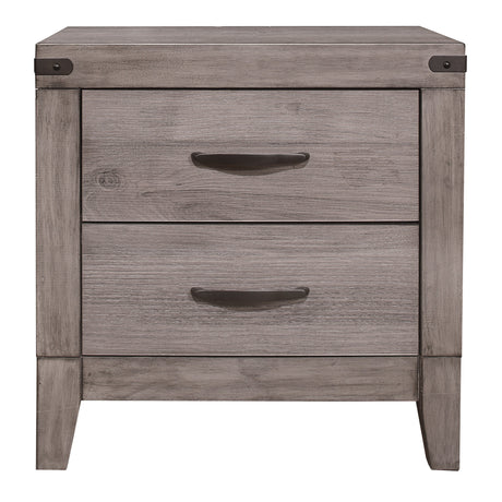 Woodrow Brownish Gray Youth Platform Bedroom Set by Homelegance at Eve Furniture
