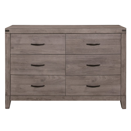 Woodrow Brownish Gray Youth Platform Bedroom Set by Homelegance at Eve Furniture