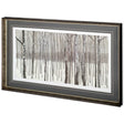 Woods in Winter by Kathrine Lovell a Framed Art Print Matted under Glass by Mercana at Eve Furniture