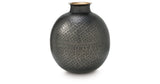Woody Pewter/Gold Finish Vase by Ashley at Eve Furniture