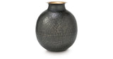 Woody Pewter/Gold Finish Vase by ASHLEY FURNITURE at Eve Furniture