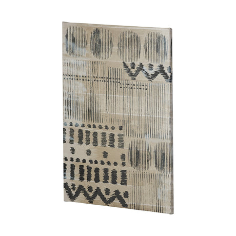 Wool and Silk I by Tom Reeves a Hand Embellished Textured Canvas by Mercana at Eve Furniture