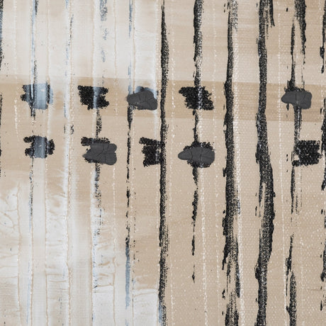 Wool and Silk I by Tom Reeves a Hand Embellished Textured Canvas by Mercana at Eve Furniture