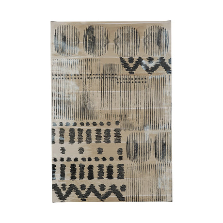 Wool and Silk I by Tom Reeves a Hand Embellished Textured Canvas by Mercana at Eve Furniture